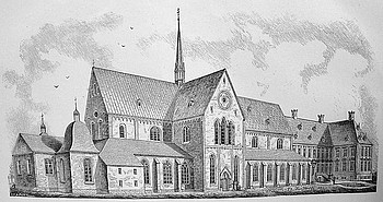 Bildernachweis : Datei:Marienfeld Klosterkirche.jpg Diese Bild- oder Mediendatei ist gemeinfrei, weil ihre urheberrechtliche Schutzfrist abgelaufen ist. Dies gilt für alle Staaten mit einer gesetzlichen Schutzfrist von 100 Jahren oder weniger nach dem To